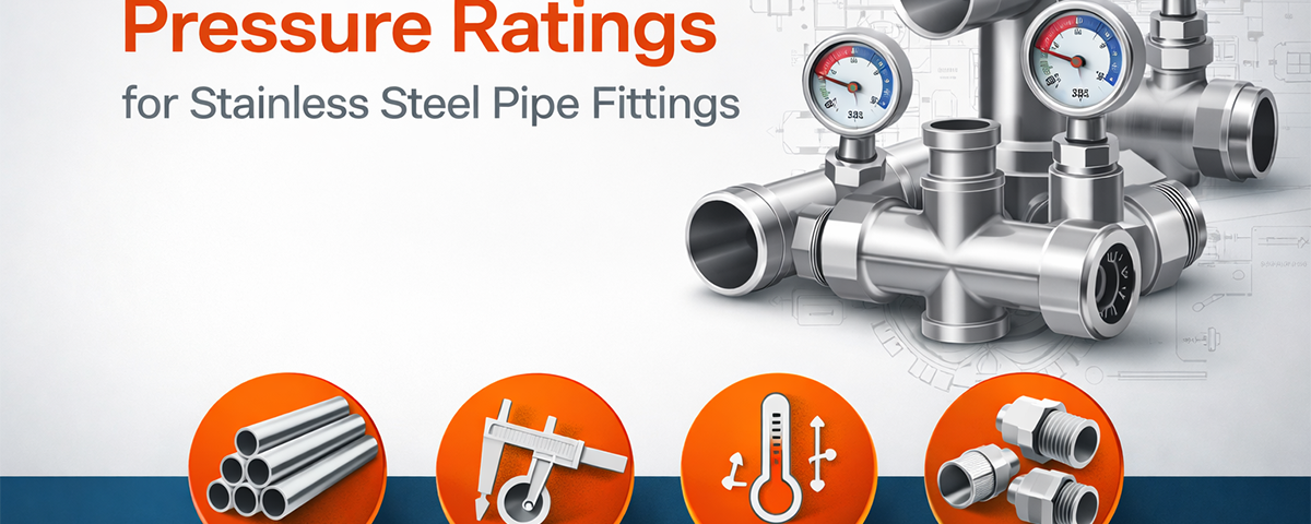 Learn how pressure ratings work for stainless steel pipe fittings. Understand standards, factors, and how to choose the right rating.