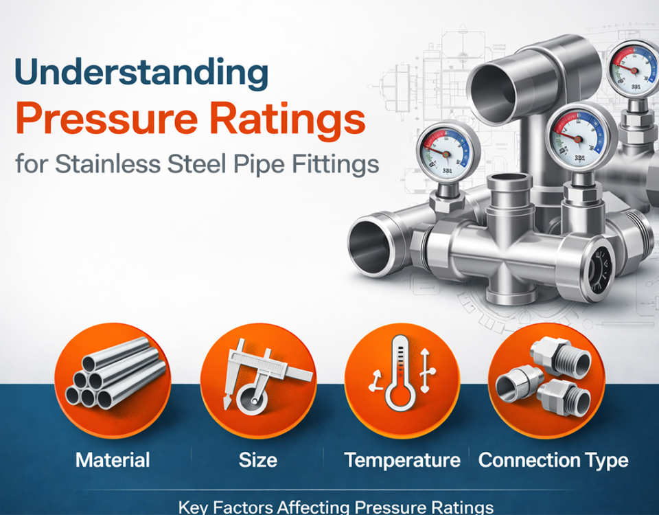 Learn how pressure ratings work for stainless steel pipe fittings. Understand standards, factors, and how to choose the right rating.