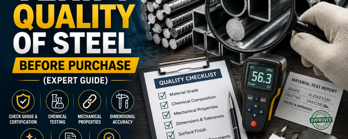 How to Verify Quality of Steel Before Purchase Expert Guide