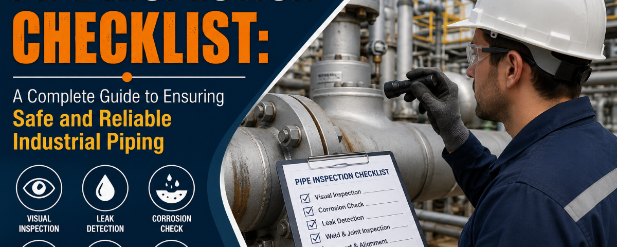 Pipe Inspection Checklist A Complete Guide to Ensuring Safe and Reliable Industrial Piping Custom